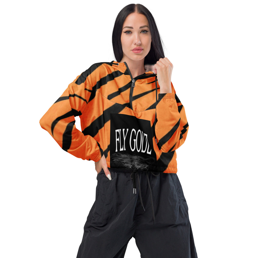 FLY GODZ cropped windbreaker