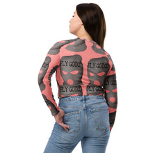 Load image into Gallery viewer, Recycled long-sleeve crop top
