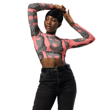 Load image into Gallery viewer, Recycled long-sleeve crop top
