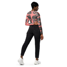 Load image into Gallery viewer, Recycled long-sleeve crop top
