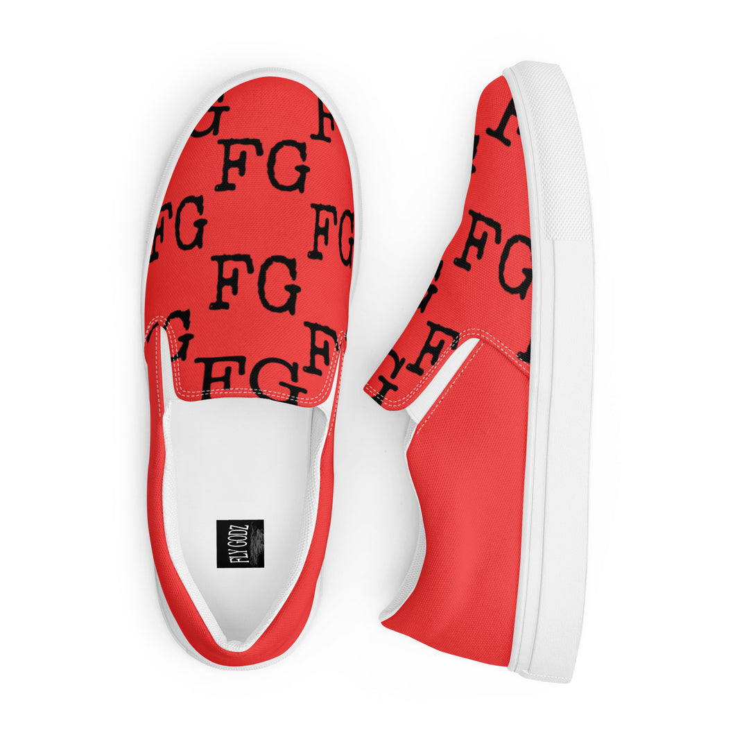 FLY GODZ slip-on canvas shoes