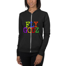 Load image into Gallery viewer, Fly GODZ zip hoodie
